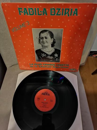 Fadila Dziria ‎– Volume 3 - Fransa Dönem Basım Albüm - 33 lük LP Plak