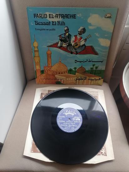 Farid El Atrache -Bessat El Rih/ Enregistré En Public 1976 Lübnan Kayıt Yunanistan Basım Albüm Plak