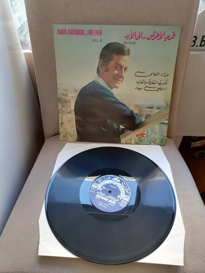 Farid El Atrache - For Ever Vol. 4 - 1980 Lübnan Kayıt Yunanistan Basım Albüm Plak