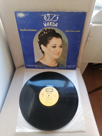 Warda – Bahebak Saddakni - 1983 Mısır Kayıt Yunanistan Basım 33 Lük LP Albüm