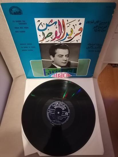 Farid El Atrache - Fransa Dönem Basım Albüm - 33 lük LP Plak