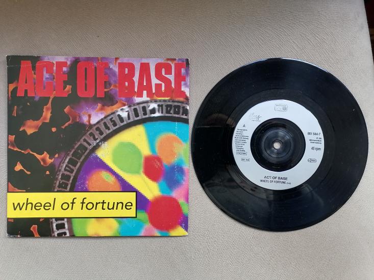 ACE OF BASE - Wheel of Fortune - 1993 İngiltere Basım 45 LİK PLAK