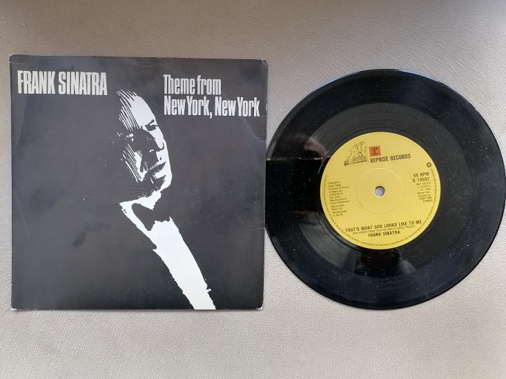 FRANK SINATRA - New York New York  1980 İngiltere Basım 45 LİK PLAK