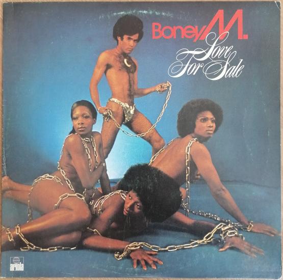 BONEY M.  - Love For Sale  1977 İspanya Basım  LP 33 LÜK PLAK