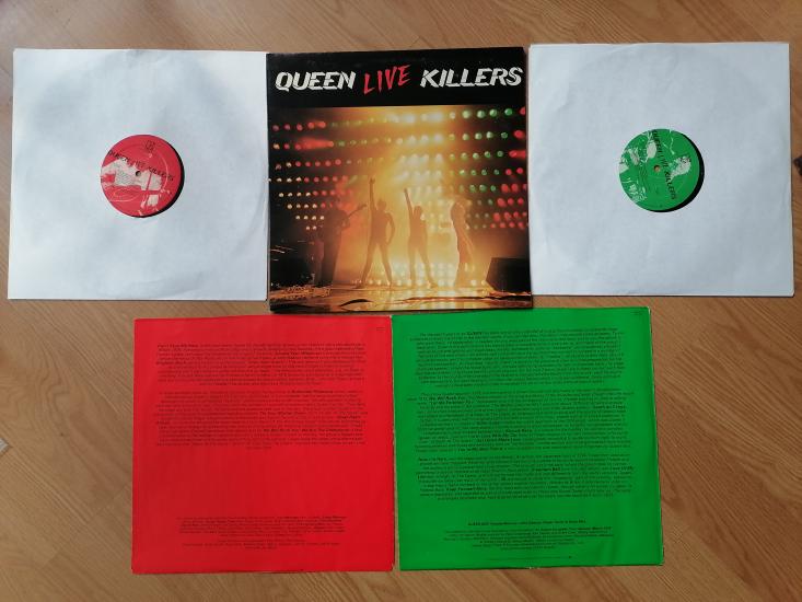 QUEEN - LOVE KILLERS 1979 USA Basım - 33 lük Double LP Plak