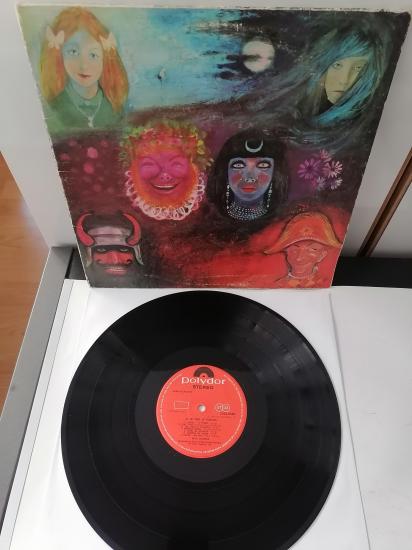 KING CRIMSON - In The Wake of Poseidon - 1973 İngiltere Basım LP 33 LÜK PLAK