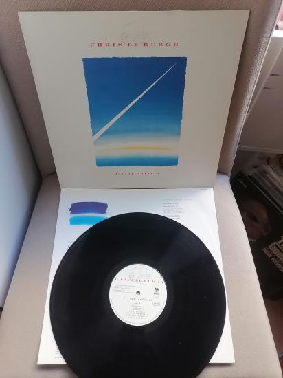 CHRIS DE BURGH - FLYING COLOURS  - 1988 ALMANYA BASIM LP ALBÜM - 33 LÜK PLAK