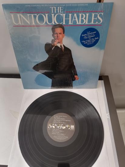 THE UNTOUCHABLES / Ennio Morricone - Original Soundtrack Album - 1987 USA Basım - 33 lük LP Plak