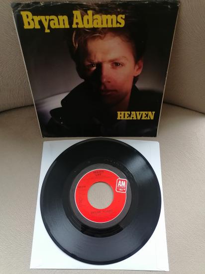 BRYAN ADAMS  -  Heaven - 1983 USA Basım 45 LİK PLAK