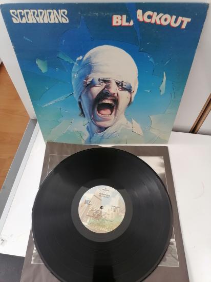 SCORPIONS - Blackout - 1982 USA Basım LP Albüm- 33 lük Plak