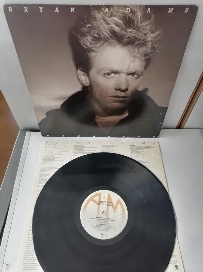 BRYAN ADAMS - RECKLESS - 1984 USA Basım Albüm - 33 lük LP Plak