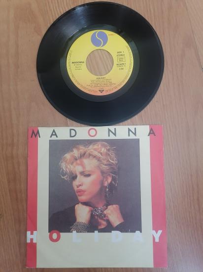 MADONNA  - Holiday / I Know it  1983 Almanya Basım 45 lik Plak