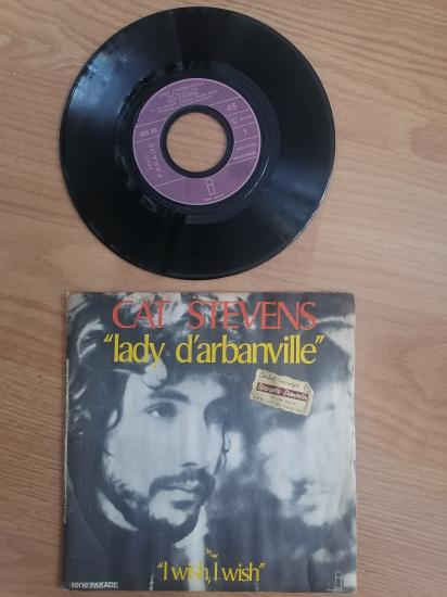 CAT STEVENS - LADY D’ARBANVILLE  - 1970  FRANSA BASIM 45 LİK PLAK