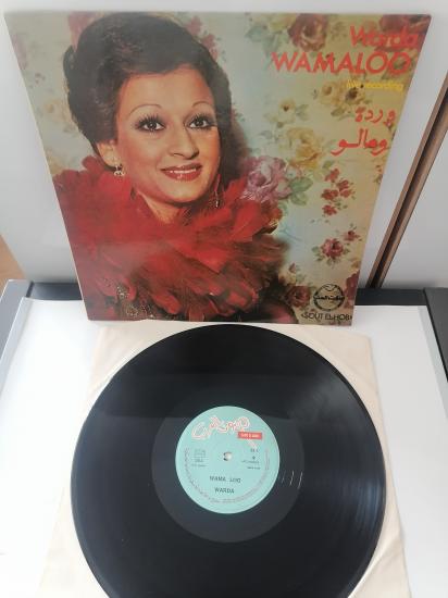 Warda ‎– Wamaloo - 1975 Mısır Kayıt Fransa Basım Albüm - 33 lük LP Plak