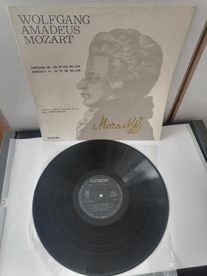 MOZART-Simfonia Nr. 28 În Do Major / Simfonia Nr. 30 În Re Major 1986 Romanya Basım 33 lük LP Plak