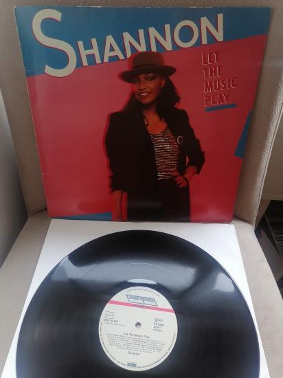 SHANNON - LET THE MUSIC PLAY- 1984 Almanya Basım LP Albüm 33 lük Plak