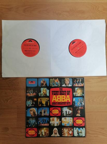 The Very Best of ABBA - ABBA’s Greatest Hits - 1976 Almanya Basım Double LP Albüm 2. EL