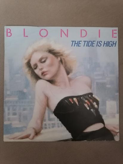 BLONDIE- TIDE IS HIGH-1980 FRANSA BASIM 45 LİK PLAK