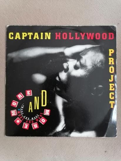 CAPTAIN HOLLYWOOD PROJECT -MORE AND MORE-1992 FRANSA BASIM 45 LİK PLAK