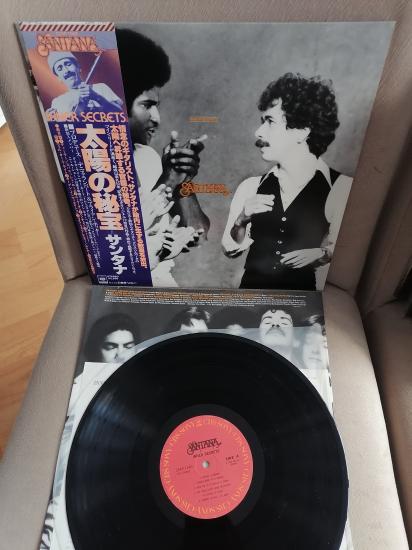 SANTANA – INNER SECRETS - 1978 Japonya Basım 33 lük LP Albüm - Obi’li