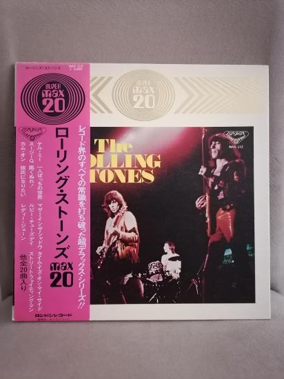 ROLLING STONES  The Rolling Stones Max 20 - 1971 Japonya Basım - 33 lük LP Plak Albüm Obi’li 2. EL