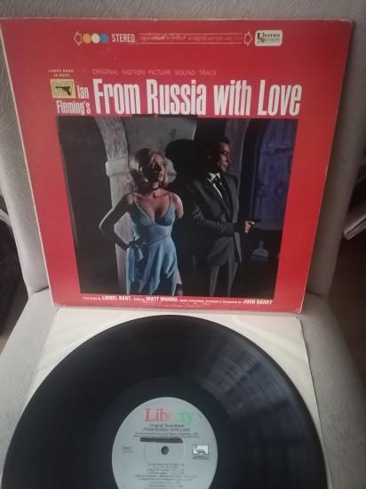 007 JAMES BOND / From Russia With Love  - Soundtrack - 1980 USA  Basım - 33lük LP Plak Albüm