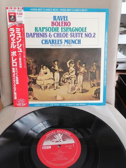 RAVEL Bolero / Rapsodie Espagnole / Daphnis Et Chloe- Dönem Japonya Basım - LP Plak Albüm - Obi’li