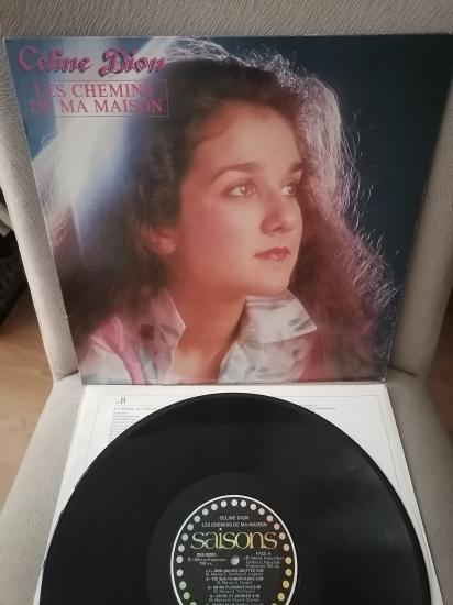 Celine Dion – Les Chemins De Ma Maison - 1983 Kanada Basım Lp Albüm - 33 Lük Plak