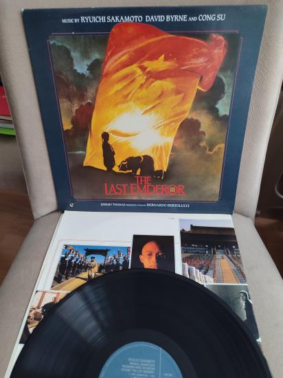 THE LAST EMPEROR / Son İmparator  Ryuichi Sakamato Soundtrack 1987 Kanada  Basım LP Plak Albüm 2.el