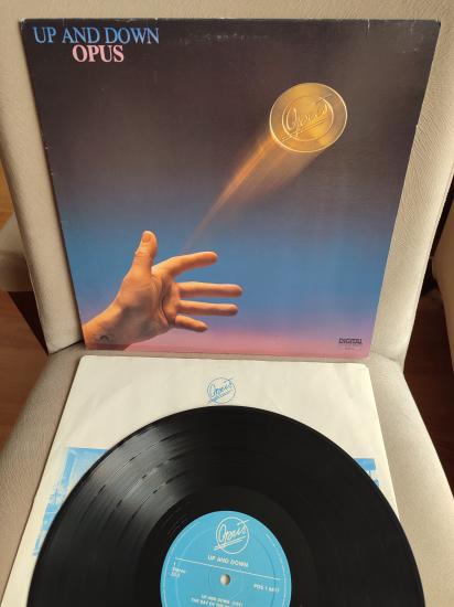 OPUS - Up And Down - 1985 Kanada  Basım  Albüm - 33 lük LP Plak Albüm