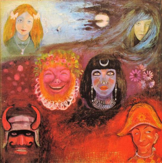 KING CRIMSON - In The Wake of Poseidon - 1973 İspanya Basım LP 33 LÜK PLAK