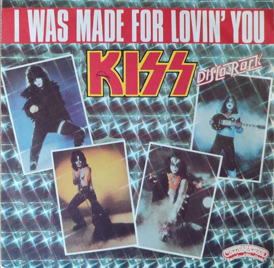 KISS - I Was Made For Lovin’ You -1979 FRANSA BASIM 45 LİK PLAK