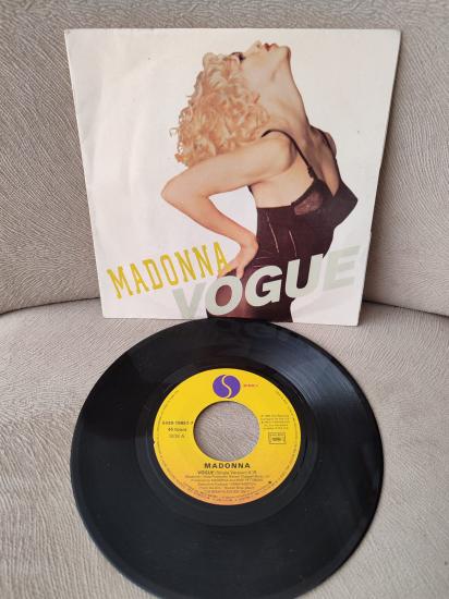 MADONNA - Vogue- 1990 Fransa Basım 45lik Plak