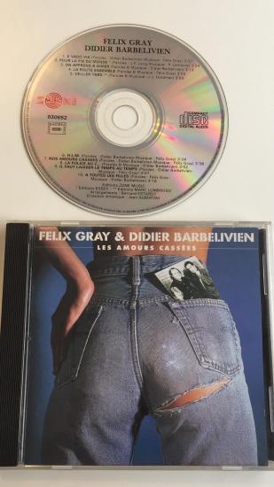 FELIX GRAY - DIDIER BARBELIVIEN - LES AMOURS CASSEES - 1991 FRANCE BASIM - CD ALBÜM