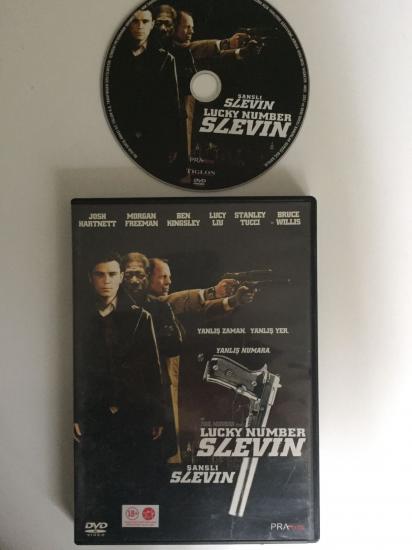 ŞANSLI SLEVIN ( LUCKY NUMBER SLEVIN )-  A FILM BY PAUL McGUIGAN TÜRKİYE BASIM DVD FİLM -109 DAKİKA