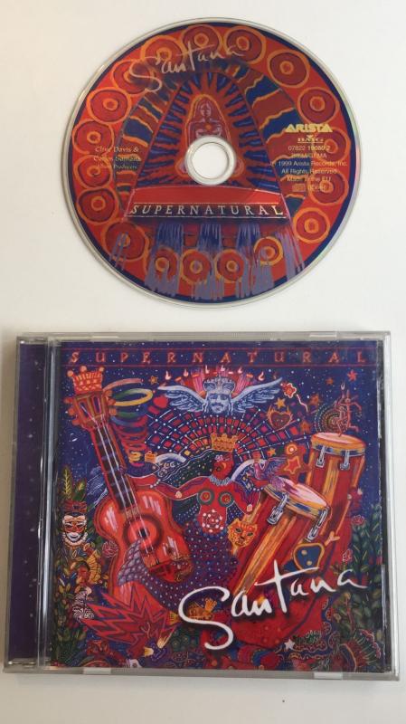 SANTANA - SUPERNATURAL   1999 EU  (AVRUPA   BASIM) - CD ALBÜM