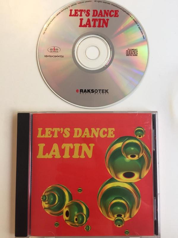 LET’S DANCE LATIN - TÜRKİYE BASIM - CD ALBÜM - SARI BANDROLLÜ