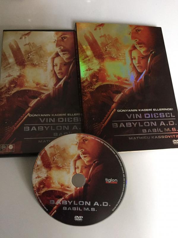 BABYLON A.D. - BABİL M.S. - VIN DIESEL - 90 DK - 2006 TÜRKİYE BASIM - DVD FİLM - KARTON KUTUSUYLA