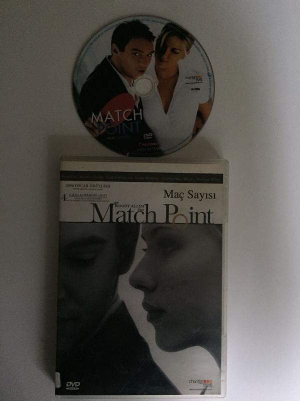 MAÇ SAYISI - MATCH POINT - BİR WOODY ALLEN FİLMİ - 118 DK - TÜRKİYE BASIM - DVD FİLM